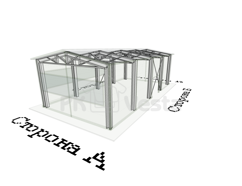 ПК «Веста» объявляет о заказе быстровозводимого автосервиса в г. Алмата, Казахстан