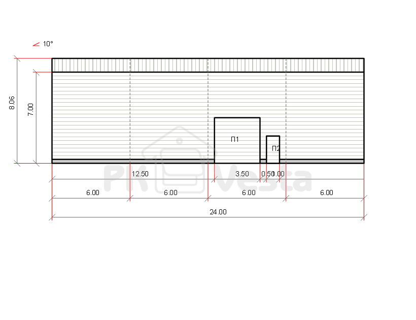 ПК «Веста» объявляет о заказе быстровозводимого автосервиса в г. Алмата, Казахстан