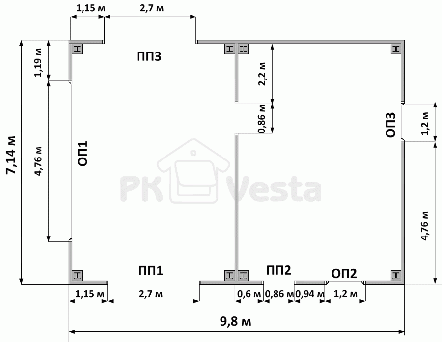 ПК «Веста» объявляет о заказе быстровозводимого пункта технического осмотра в Белгородской области