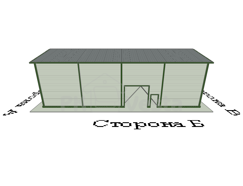 ПК «Веста» объявляет о заказе быстровозводимого автосервиса в г. Алмата, Казахстан
