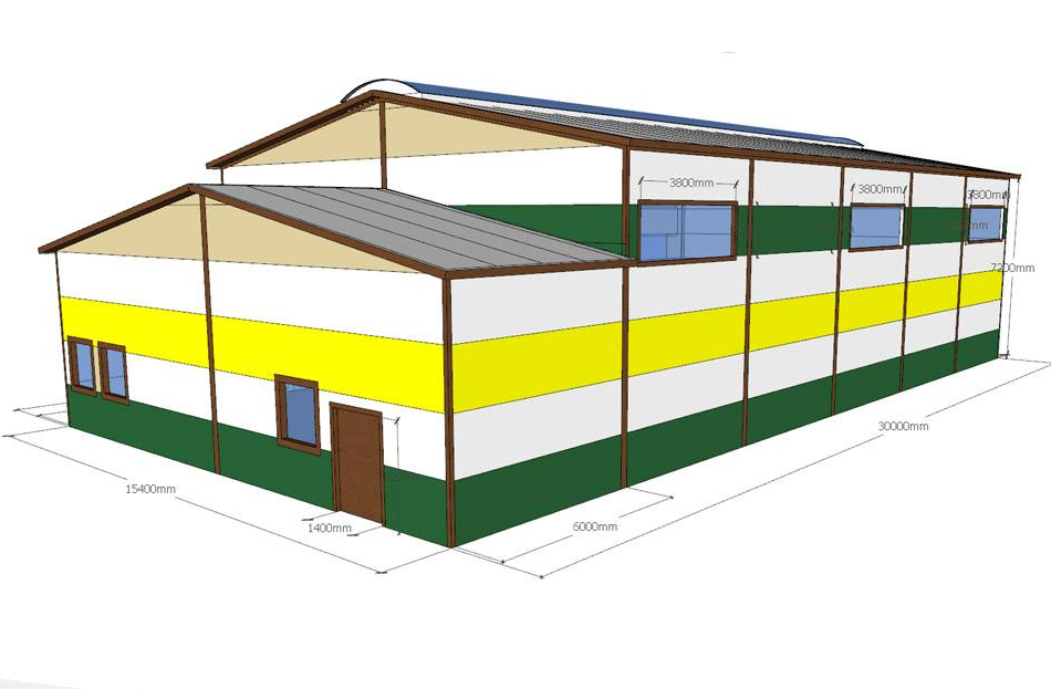 строительство спортзала в Кыргызстане