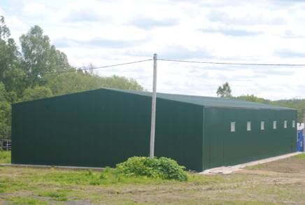 строительство ангара в Кыргызстане