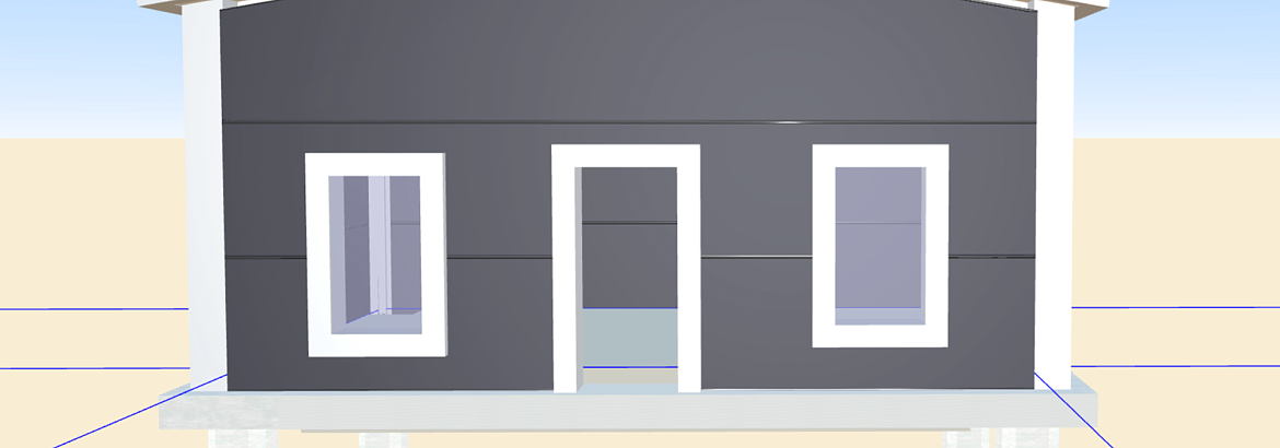 189. Быстровозводимый мини шоурум 8Ш х 4Д х 3В для презентации с/х техники в г. Тула, Россия